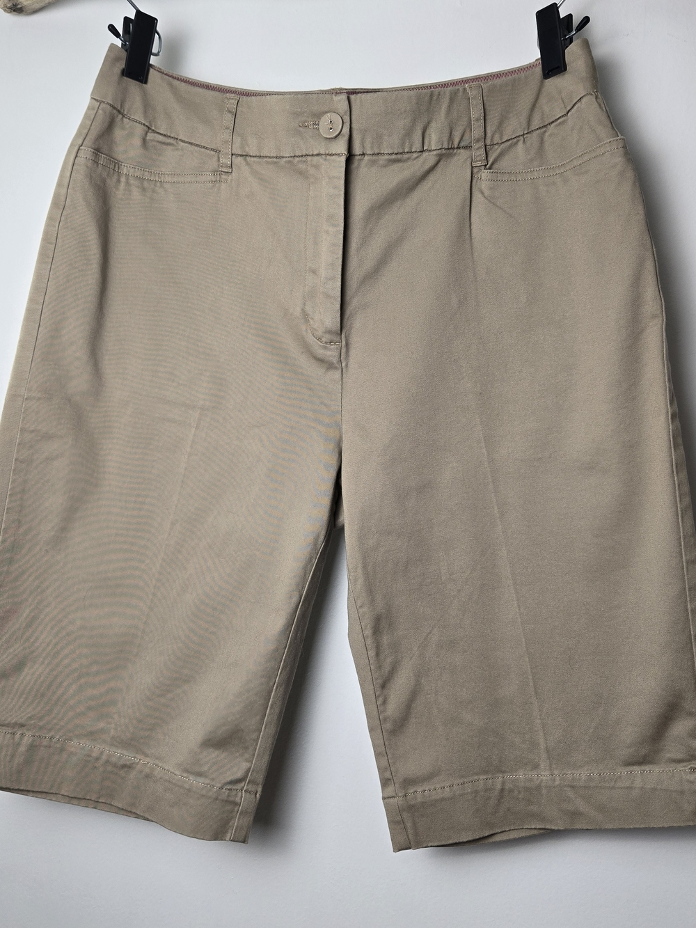 Denver Hayes Tan Bermuda Shorts